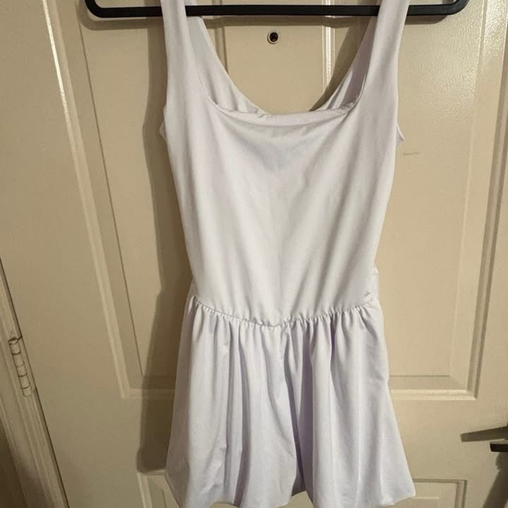 Elegant White Mini Dress